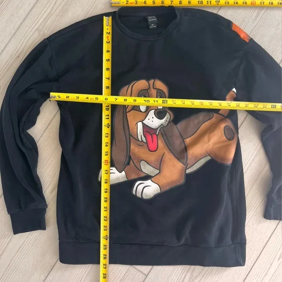 Disney Black and Brown Dog Sweatshirt - Picture 3 of 7
